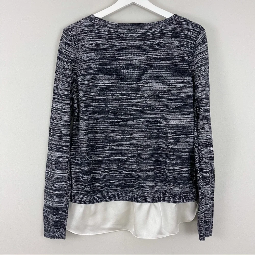 Ann Taylor LOFT Stripe Marled Sweater - Picture 6 of 6